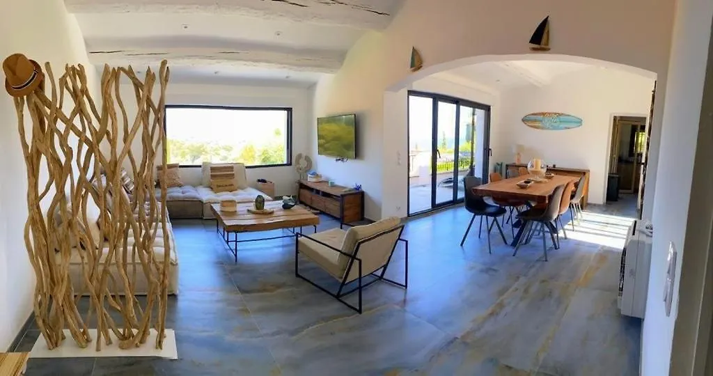 Panoramic Sea View House Villa Frejus France